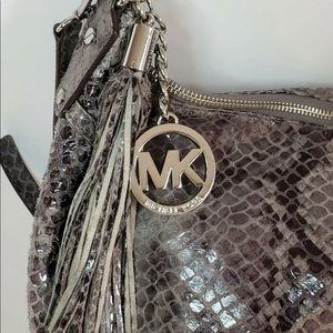Authentic Michael Kors Snakeprint Handbag